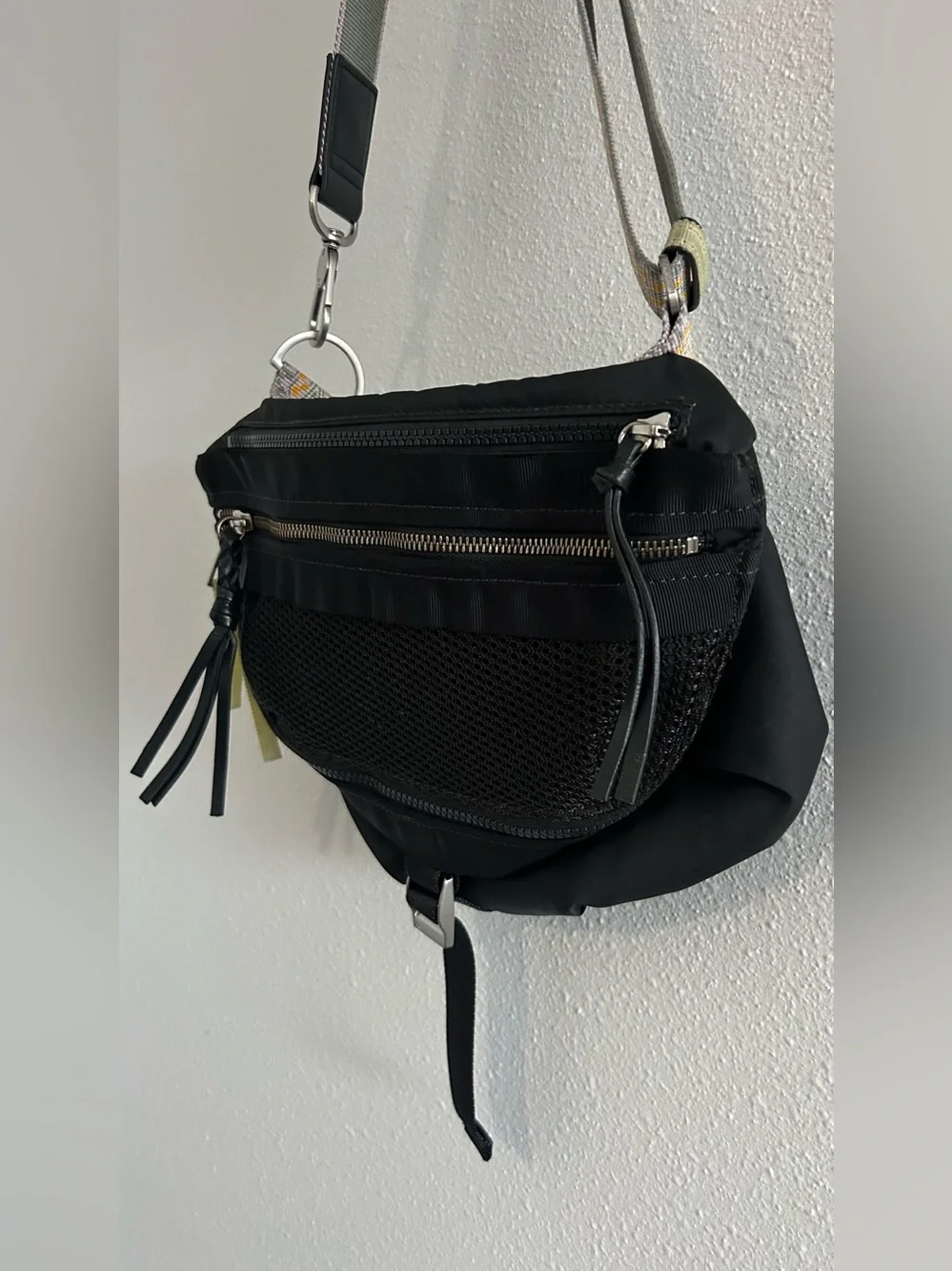 lululemon athletica Black Crossbody Belt Bag